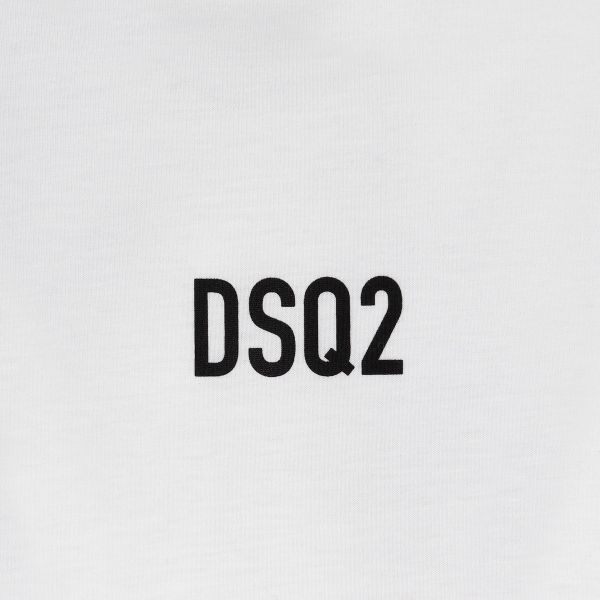 Dsquared2 Mini DSQ2 Box T-shirt Wit