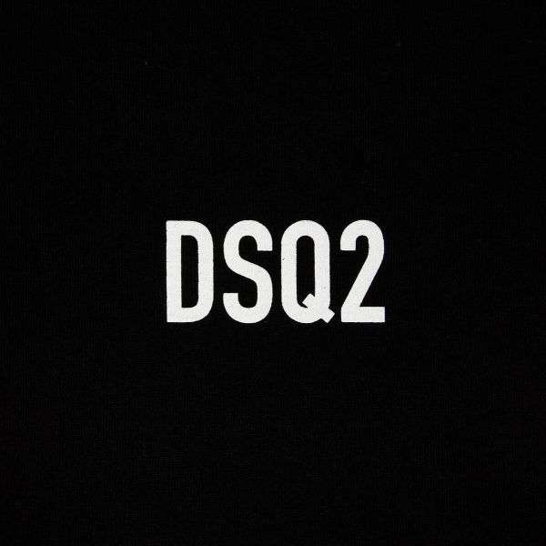Dsquared2 Mini DSQ2 Box T-shirt Zwart