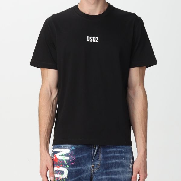 Dsquared2 Mini DSQ2 Box T-shirt Zwart