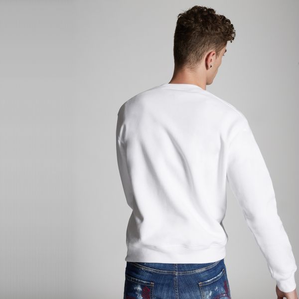 Dsquared2 Mini Icon Sweater Wit