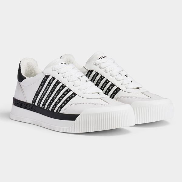 Dsquared2 New Jersey Sneaker Wit/Zwart