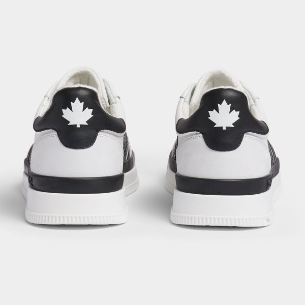 Dsquared2 New Jersey Sneaker Wit/Zwart