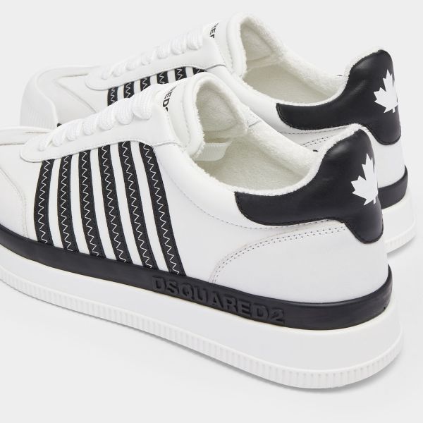 Dsquared2 New Jersey Sneaker Wit/Zwart