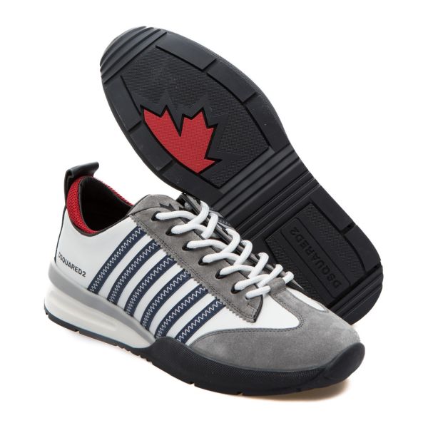 Dsquared2 Original Legend Sneaker Wit/Grijs/Blauw