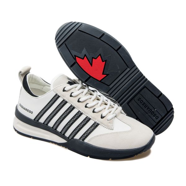 Dsquared2 Original Legend Sneaker Wit/Zwart