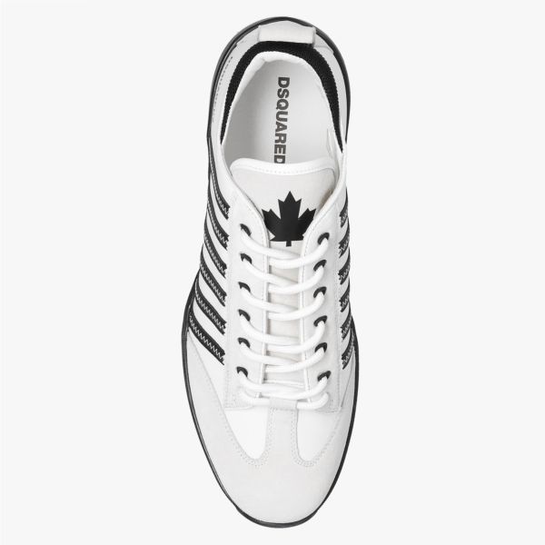 Dsquared2 Original Legend Sneaker Wit/Zwart