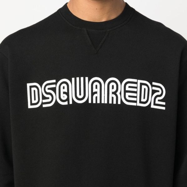 Dsquared2 Outline Cool Sweater Zwart