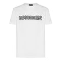 Dsquared2 Outline Cool T-shirt Wit