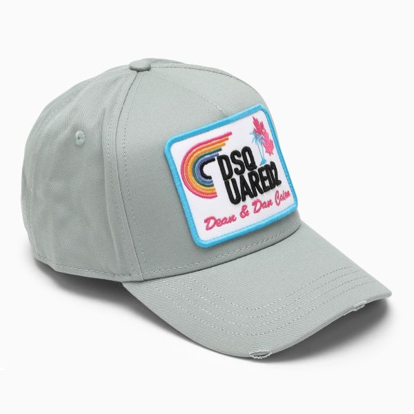 Dsquared2 Patch Cap Grijs