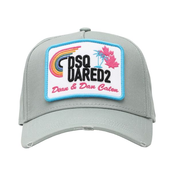 Dsquared2 Patch Cap Grijs