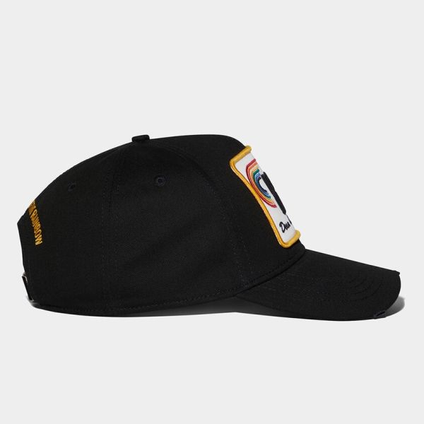 Dsquared2 Patch Cap Zwart