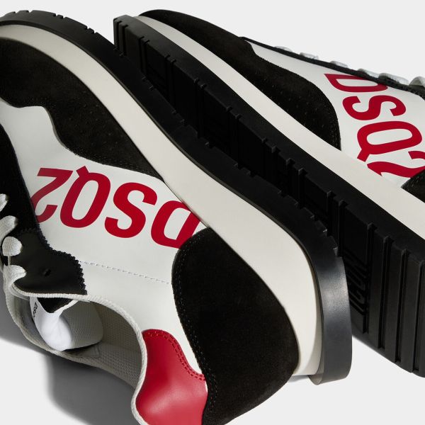 Dsquared2 Running Sneaker Zwart/Wit