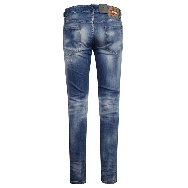 Dsquared2 Sandy Slash Jeans Blauw