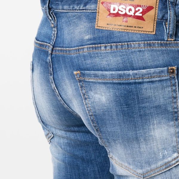 Dsquared2 Sandy Slash Jeans Blauw
