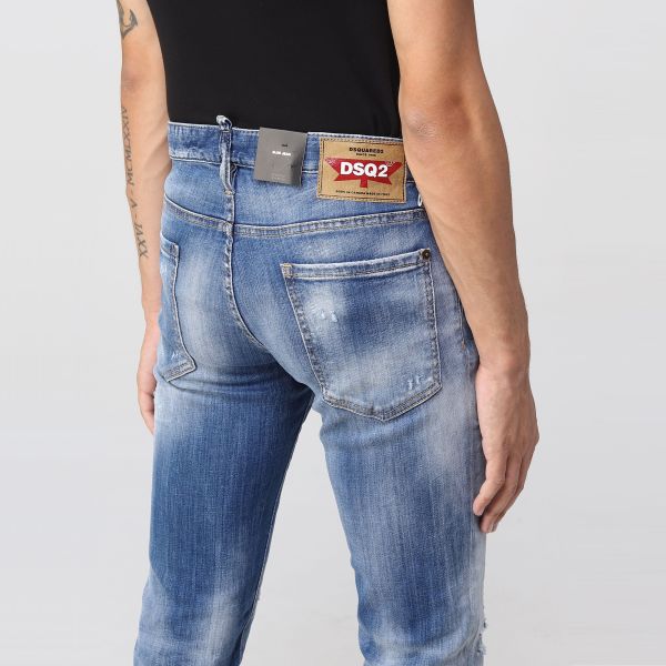 Dsquared2 Sandy Slash Jeans Blauw