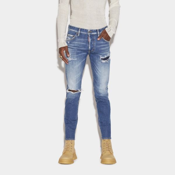 Dsquared2 Skinny Jeans Blauw
