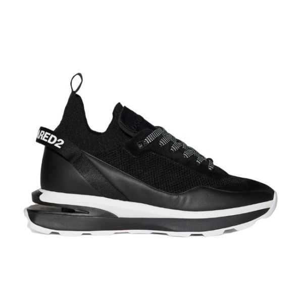 Dsquared2 Slash Low Top Sneaker Zwart