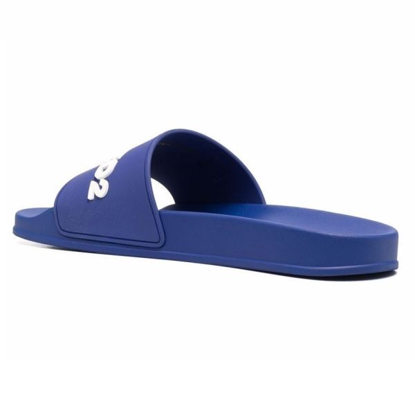 Dsquared2 Slippers Blauw