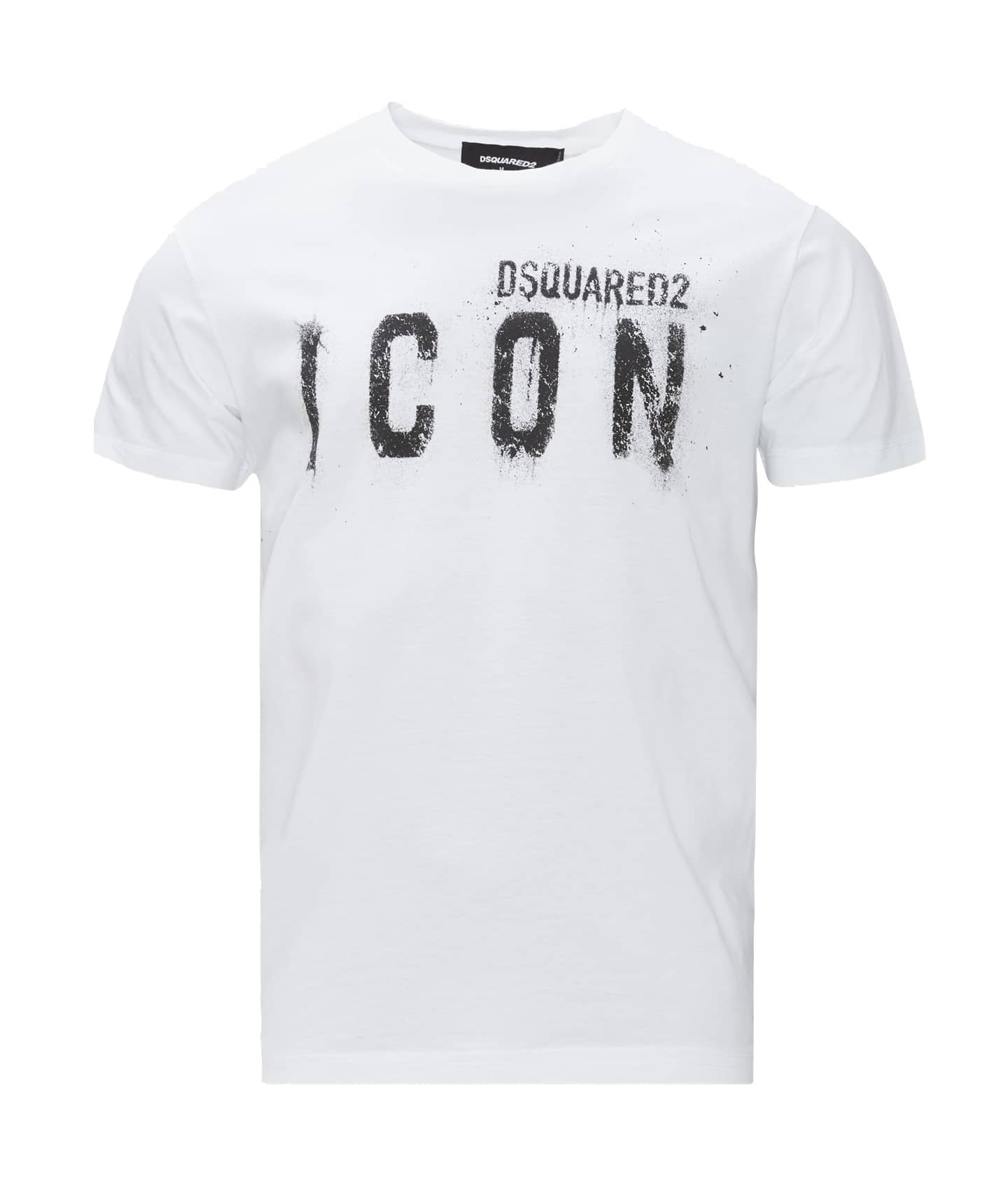 Dsquared2 Spray Icon T-shirt Wit