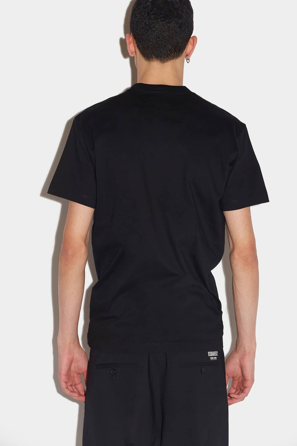 Dsquared2 Spray Icon T-shirt Zwart