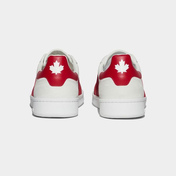 Dsquared2 Striped Sneaker Rood