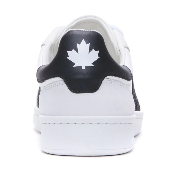 Dsquared2 Striped Sneaker Wit/Zwart