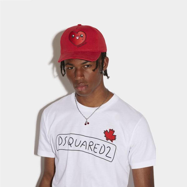 Dsquared2 Supercrew T-shirt Wit