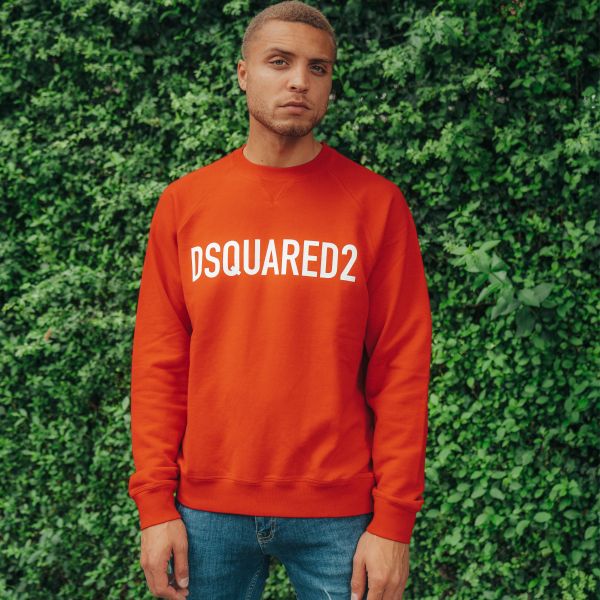 dsquared2 sweater rood