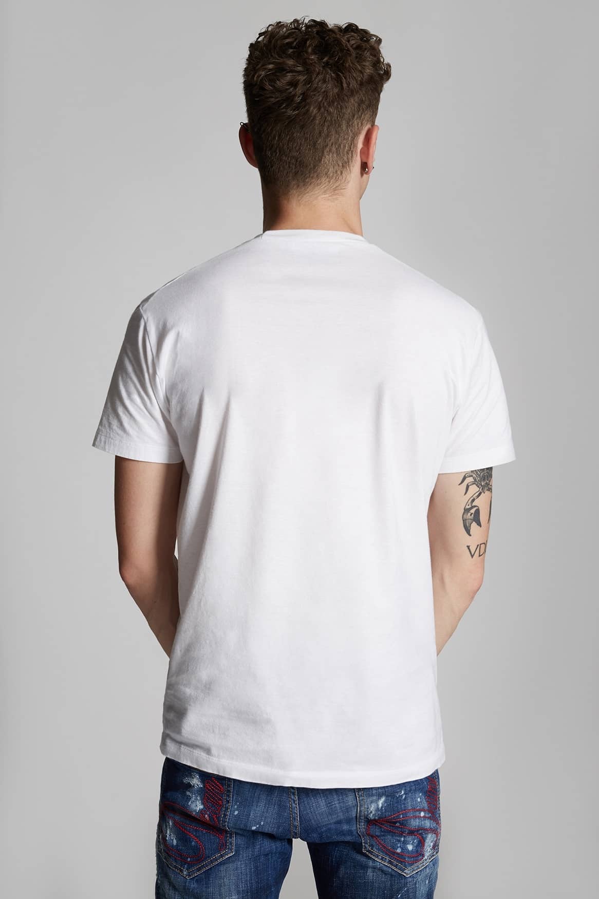 Dsquared2 Icon T-shirt Wit S79GC0010