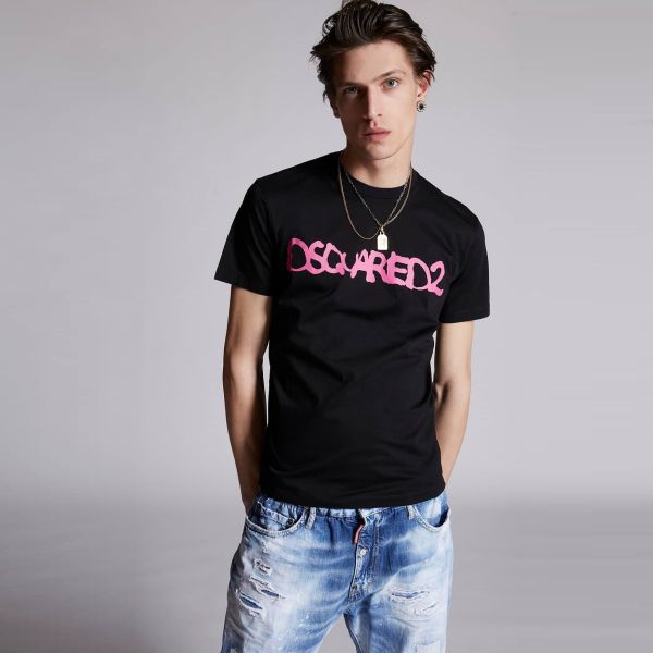 Dsquared2 T-shirt Zwart
