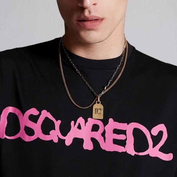 Dsquared2 T-shirt Zwart