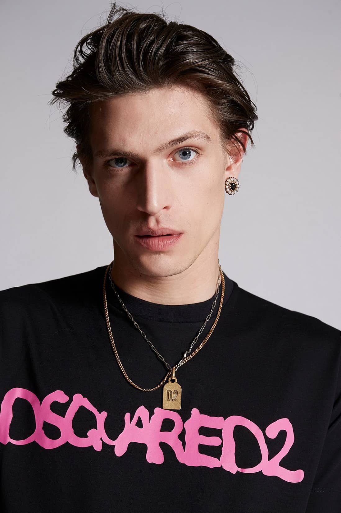 Dsquared2 T-shirt Zwart S71GD1079