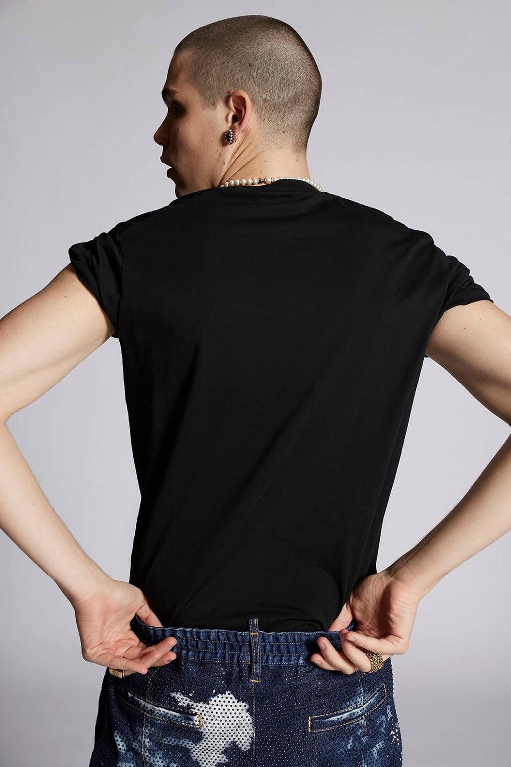 Dsquared2 T-shirt Zwart S74GD0899
