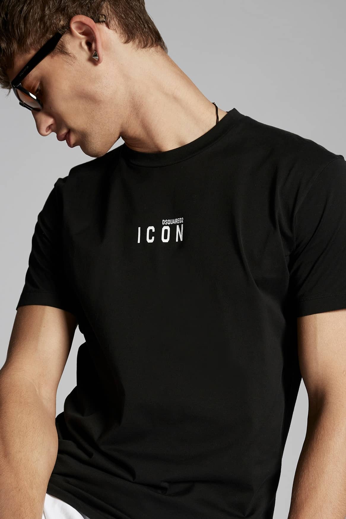 Dsquared2 Icon T-shirt Zwart S79GC0010