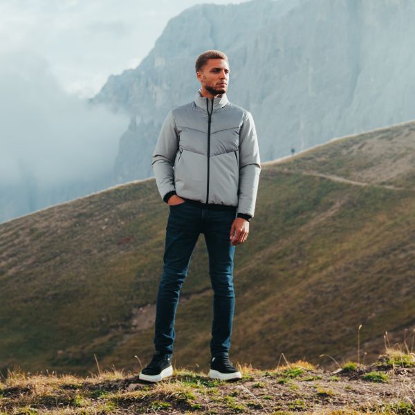 Emporio Armani Bomber Jack Grijs