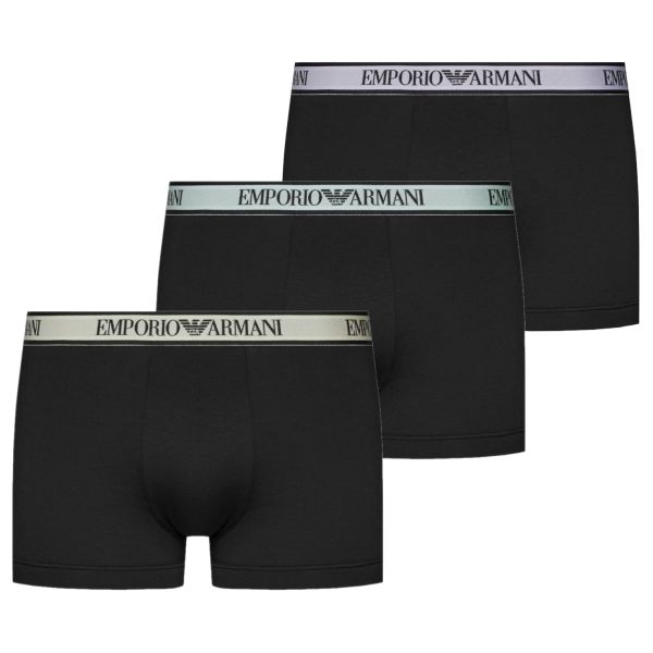 Emporio Armani Boxer 3-Pack Zwart