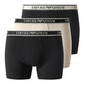 Emporio Armani Boxer 3-Pack Zwart/Beige