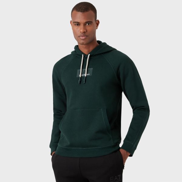 Emporio Armani Hoodie Donker Groen