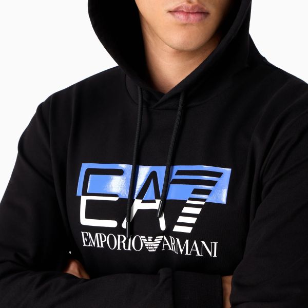 Emporio Armani Hoodie Zwart/Blauw