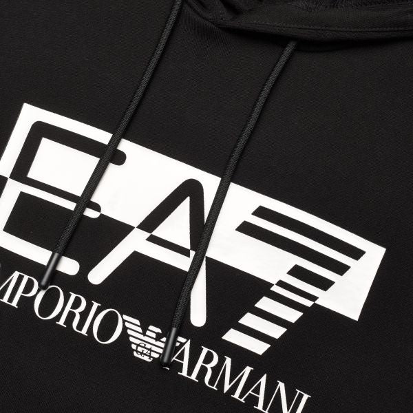 Emporio Armani Hoodie Zwart/Wit