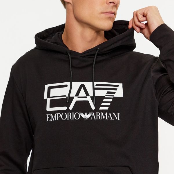 Emporio Armani Hoodie Zwart/Wit