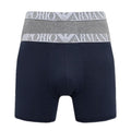 Emporio Armani Midwaist Boxer 2-Pack Grijs/Navy