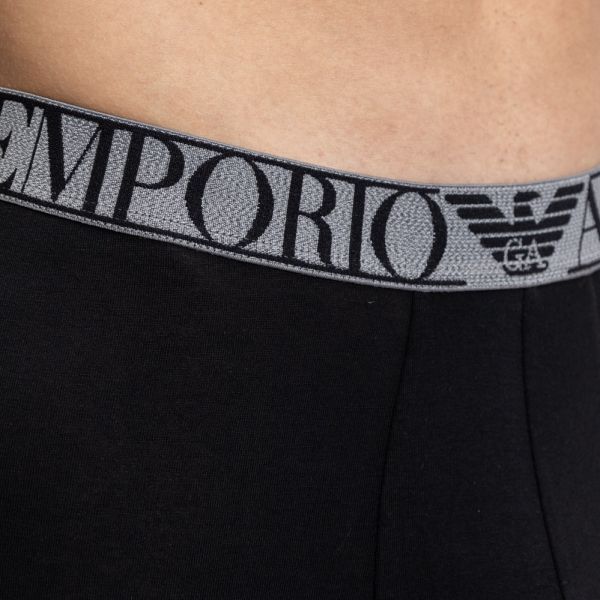 Emporio Armani Midwaist Boxer 2-Pack Zwart