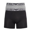 Emporio Armani Midwaist Boxer 2-Pack Zwart/Grijs