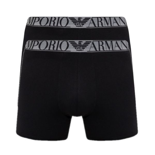 Emporio Armani Midwaist Boxer 2-Pack Zwart