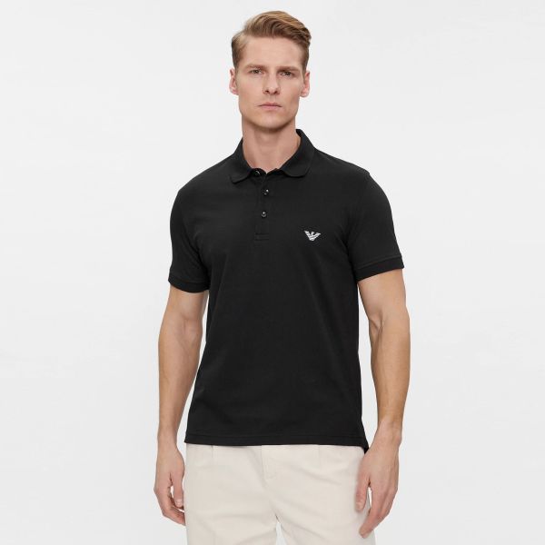 Emporio Armani Polo Zwart