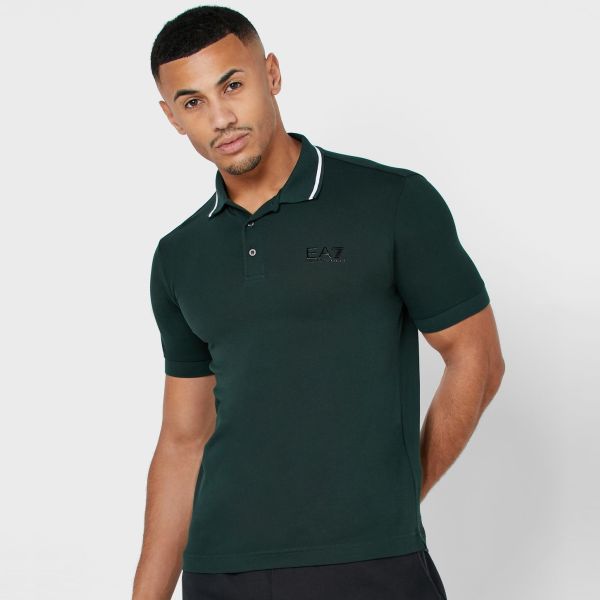 Emporio Armani Polo Donker Groen