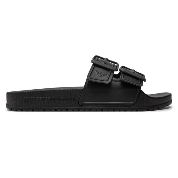 Emporio Armani Slippers Zwart