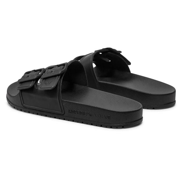 Emporio Armani Slippers Zwart