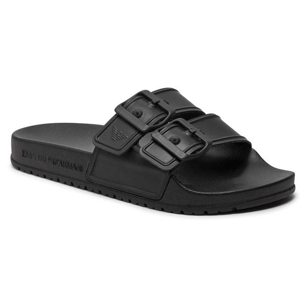 Emporio Armani Slippers Zwart